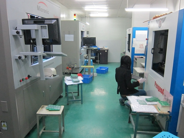 測(cè)試車(chē)間