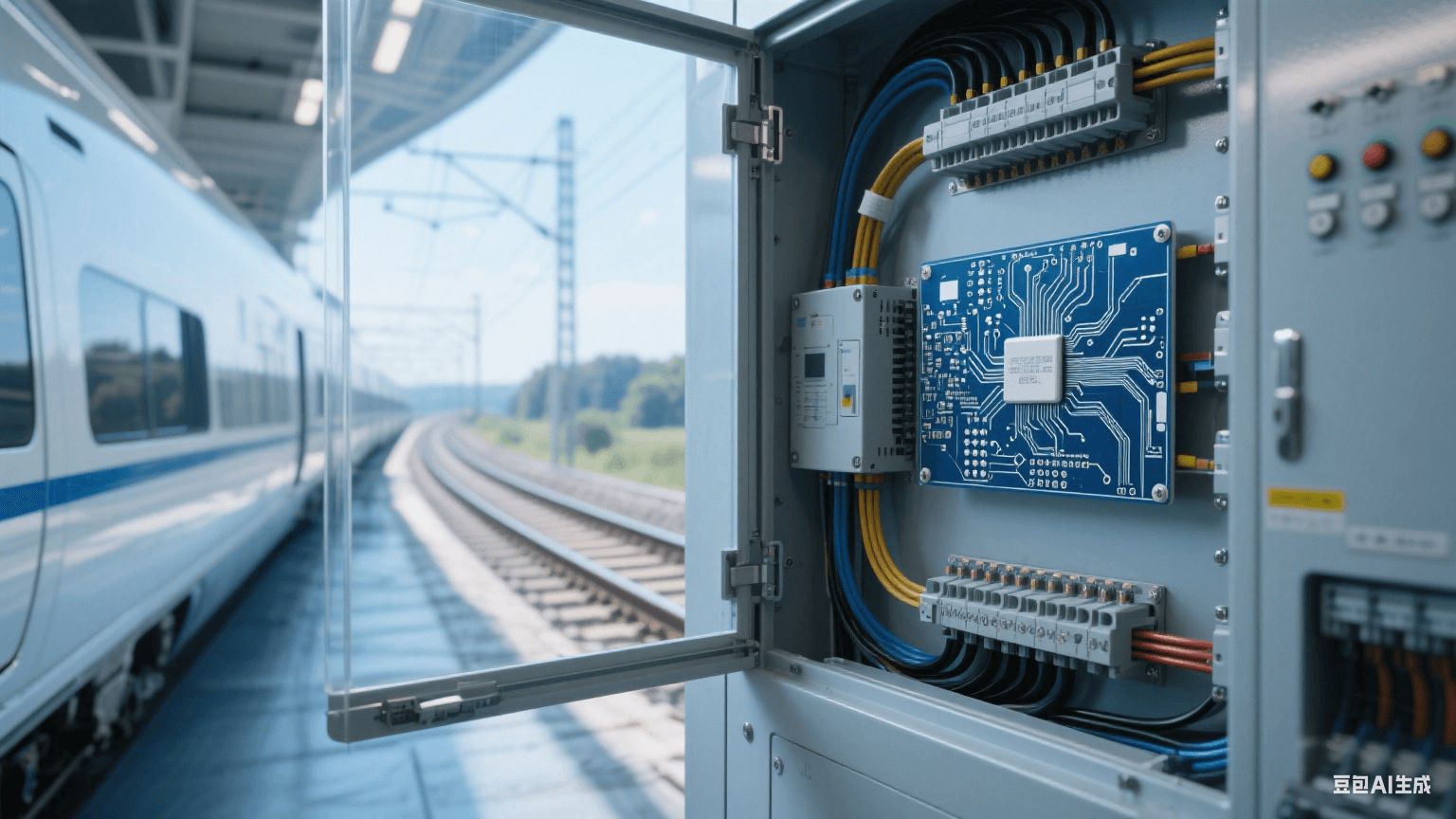 高速列車電氣控制柜的 PCB 陶瓷電路板