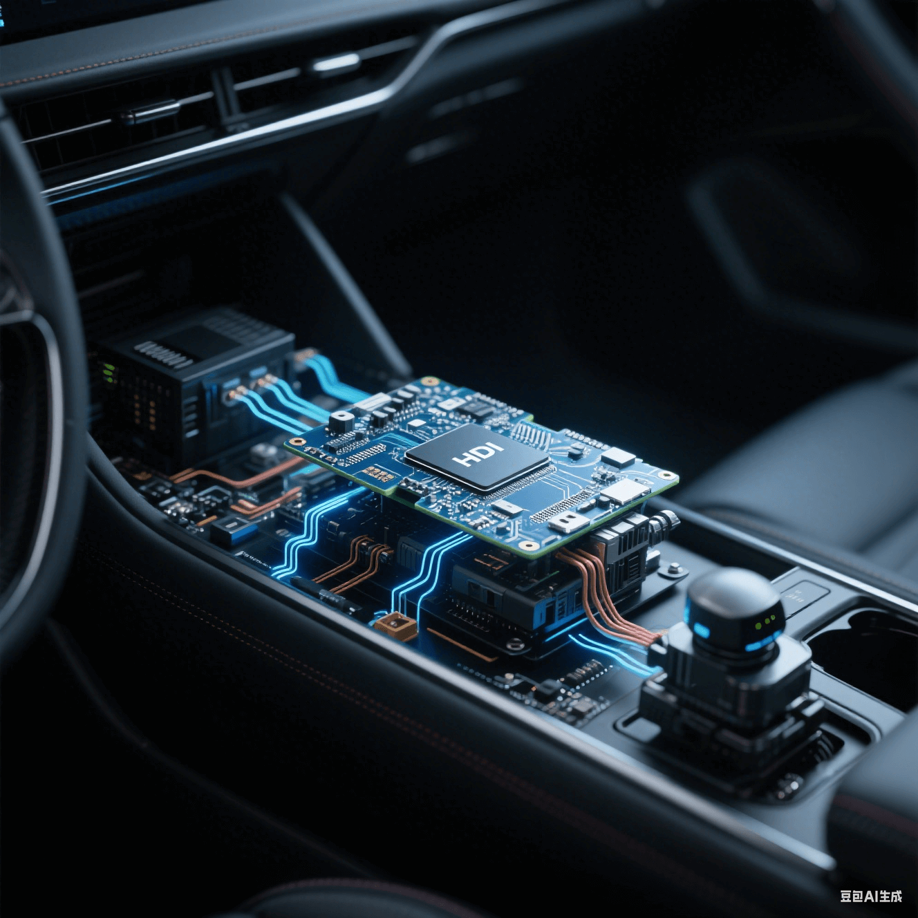 HDI 技術(shù)在汽車電子（ADAS 域控制器、毫米波雷達）中的應(yīng)用。