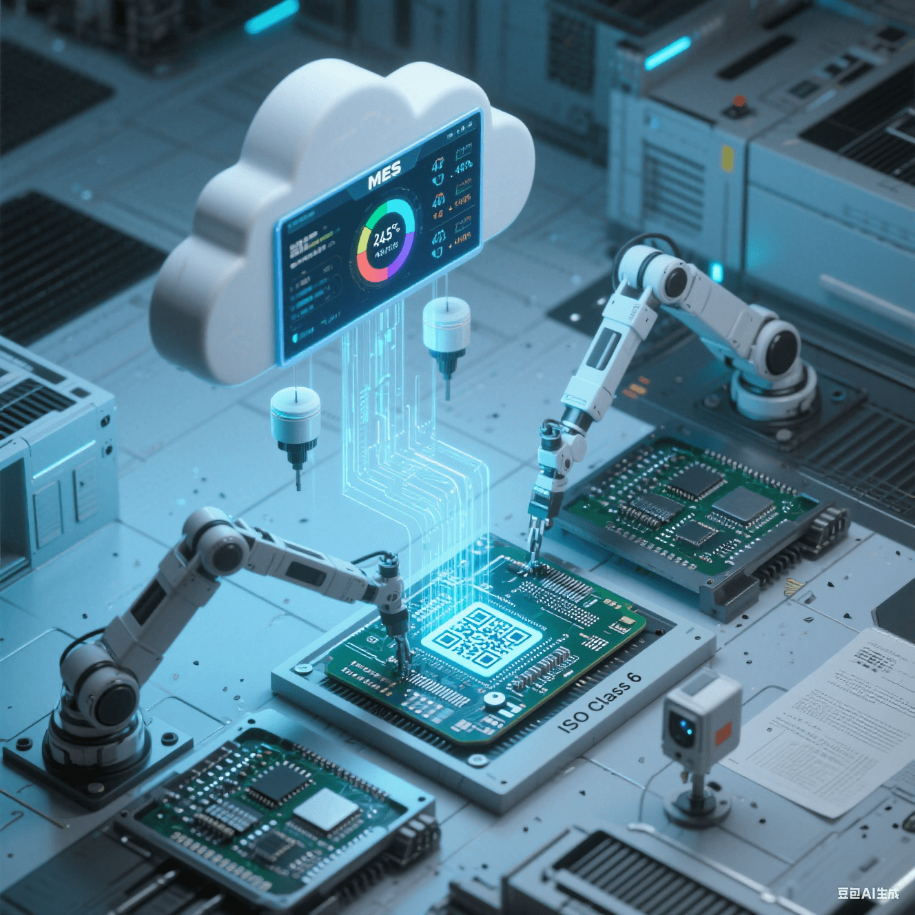 汽車PCB智能制造：MES全流程追溯與環(huán)境溫濕度精密控制