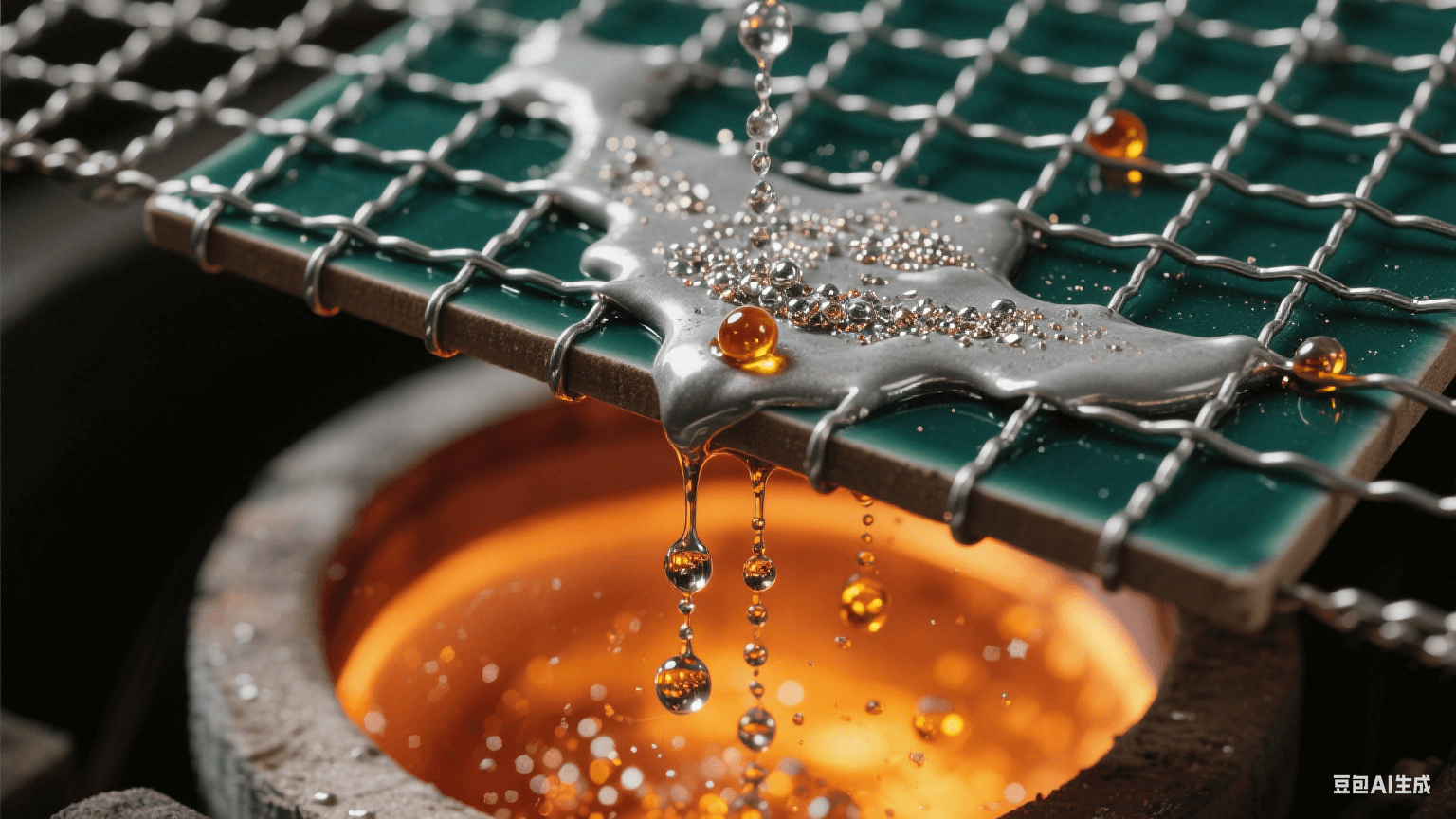 捕捉金屬漿料透過絲網(wǎng)沉積的動態(tài)過程