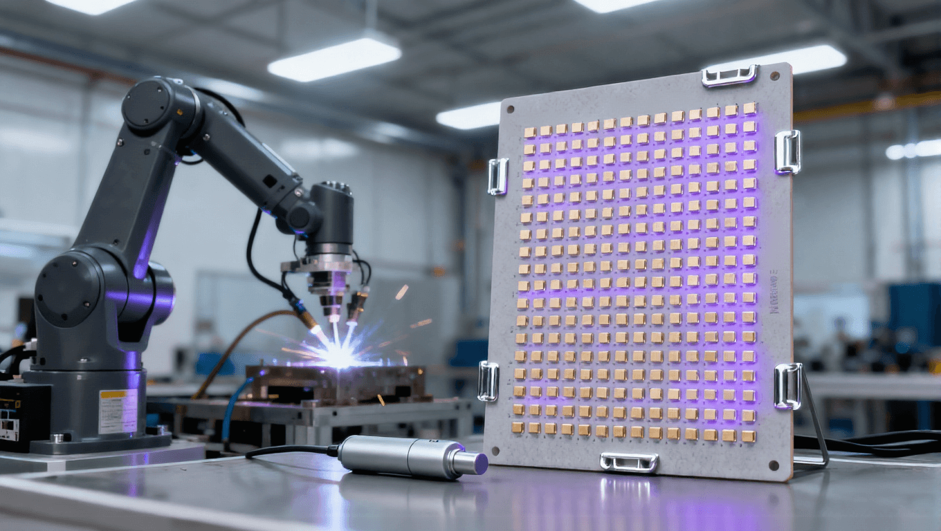 PCB集成力控傳感器場景，陶瓷基板+MEMS壓阻陣列實現±0.5N力控精度抗振動