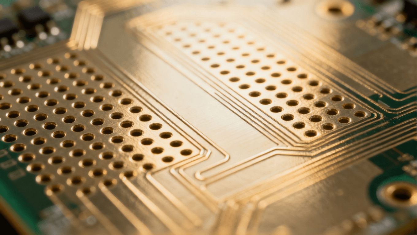 高密度互連板HDI使用脈沖電鍍工藝，展現(xiàn)細線路與鍍層均勻性