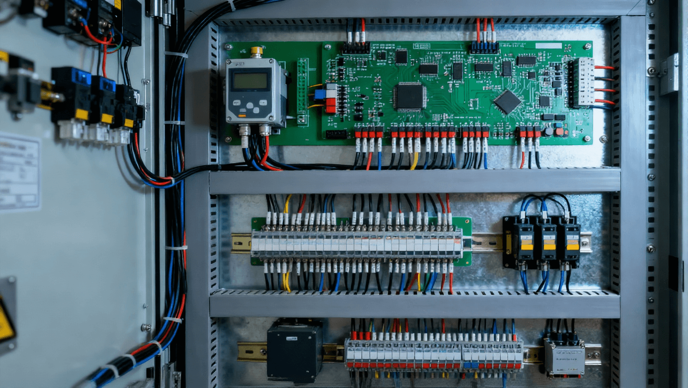 工業(yè)控制電路板綜合動(dòng)態(tài)測(cè)試案例，展示在振動(dòng)與溫度循環(huán)中的可靠性驗(yàn)證