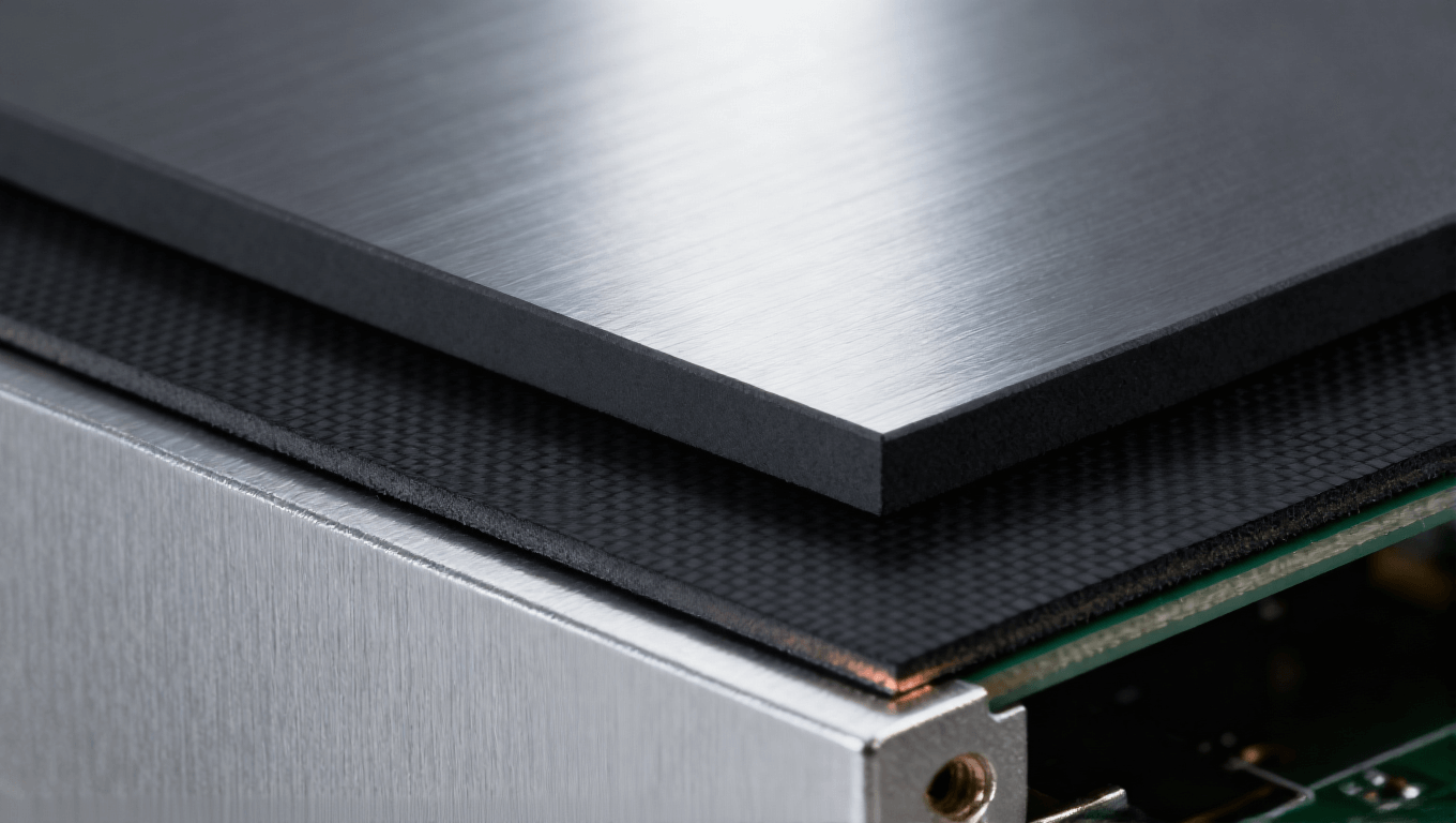 光模塊PCB石墨片與鋁基覆銅板散熱結(jié)構(gòu) 高效散熱工業(yè)感